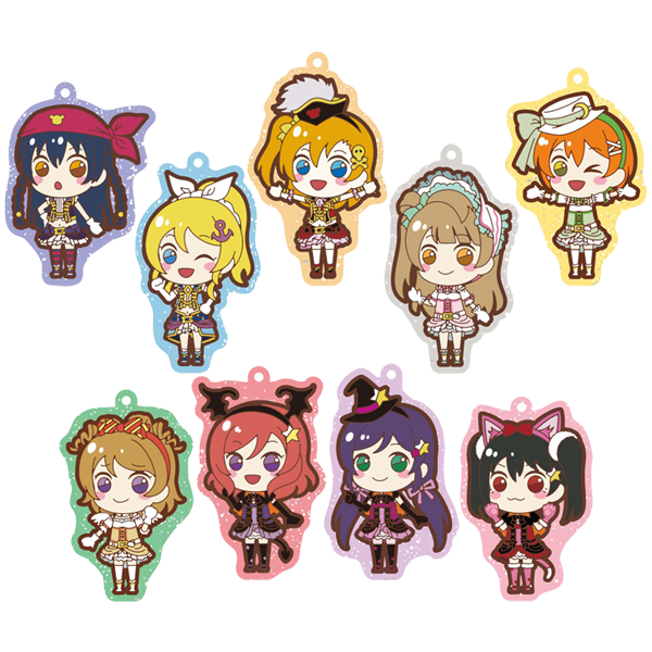 ラブライブ！ ラバーストラップBOXセット Dancing stars on me! ver.（全９種）