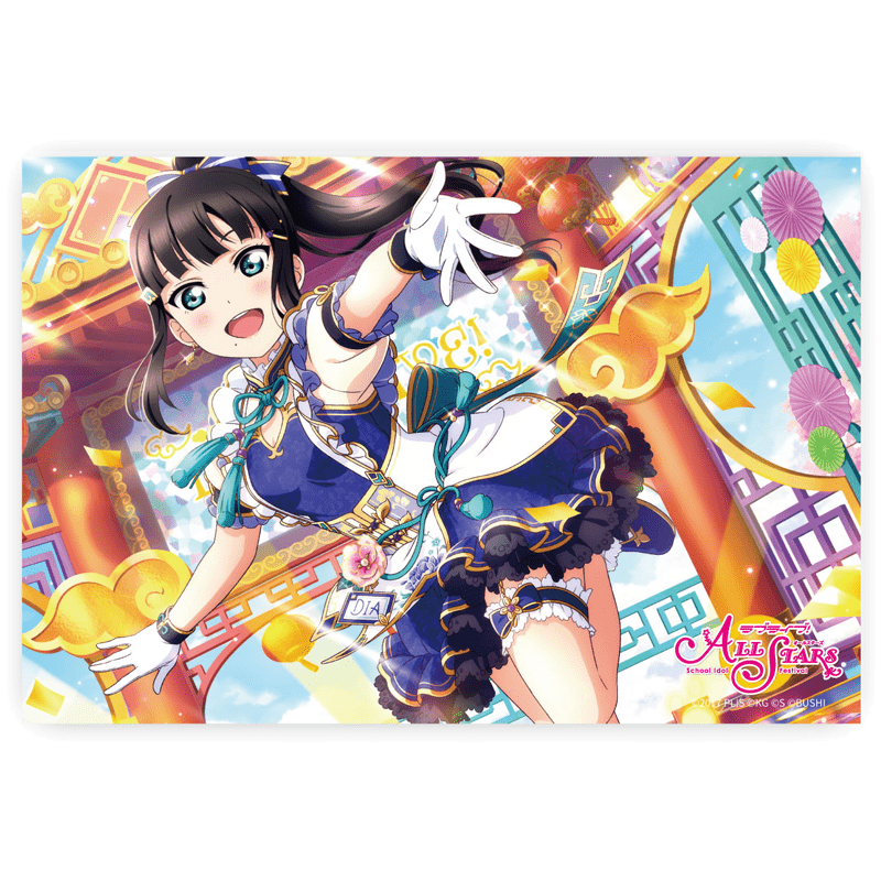 ラブライブ！スクールアイドルフェスティバル ALL STARS アクリルアートパネル vol.1  Aqours 黒澤ダイヤ